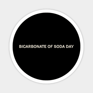 Bicarbonate of Soda Day On This Day Perfect Day Magnet